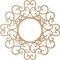 Ekena Millwork Reims Wood Fretwork Pierced Ceiling Medallion, Alder, 40"OD x 15 1/4"ID x 3/8"T CMWP40X40X0375REAL - alternate 4